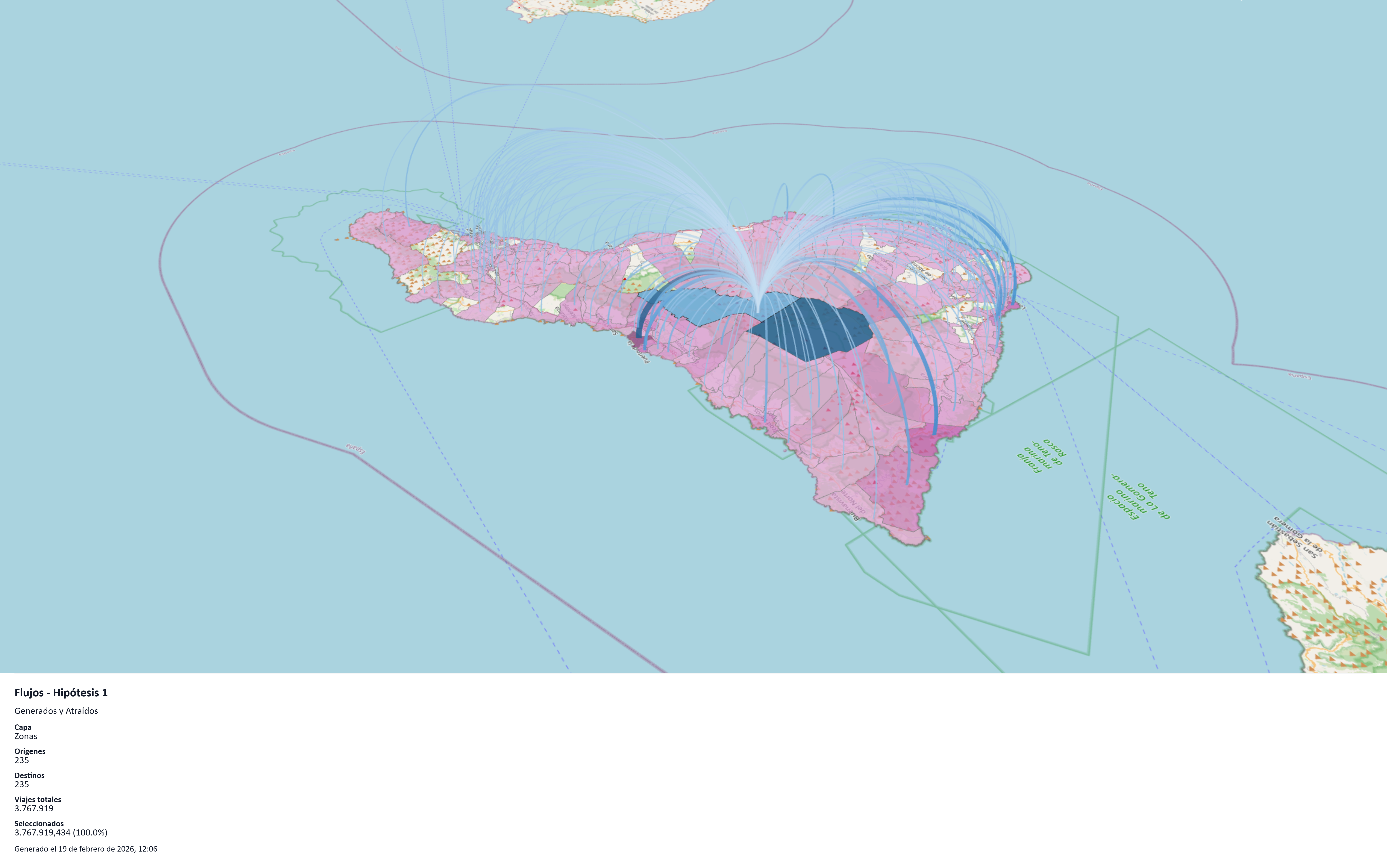 visor de matrices origen destino